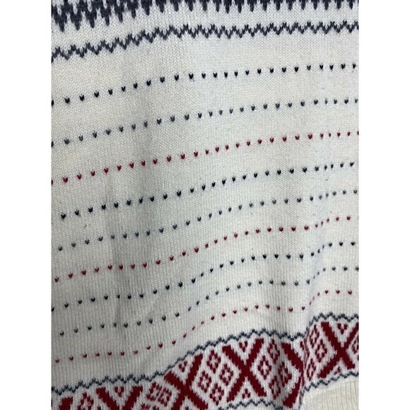 Talbots Petites Sweater Size S Women's Cashmere Blend Long Sleeve Striped Top - Picture 5 of 7